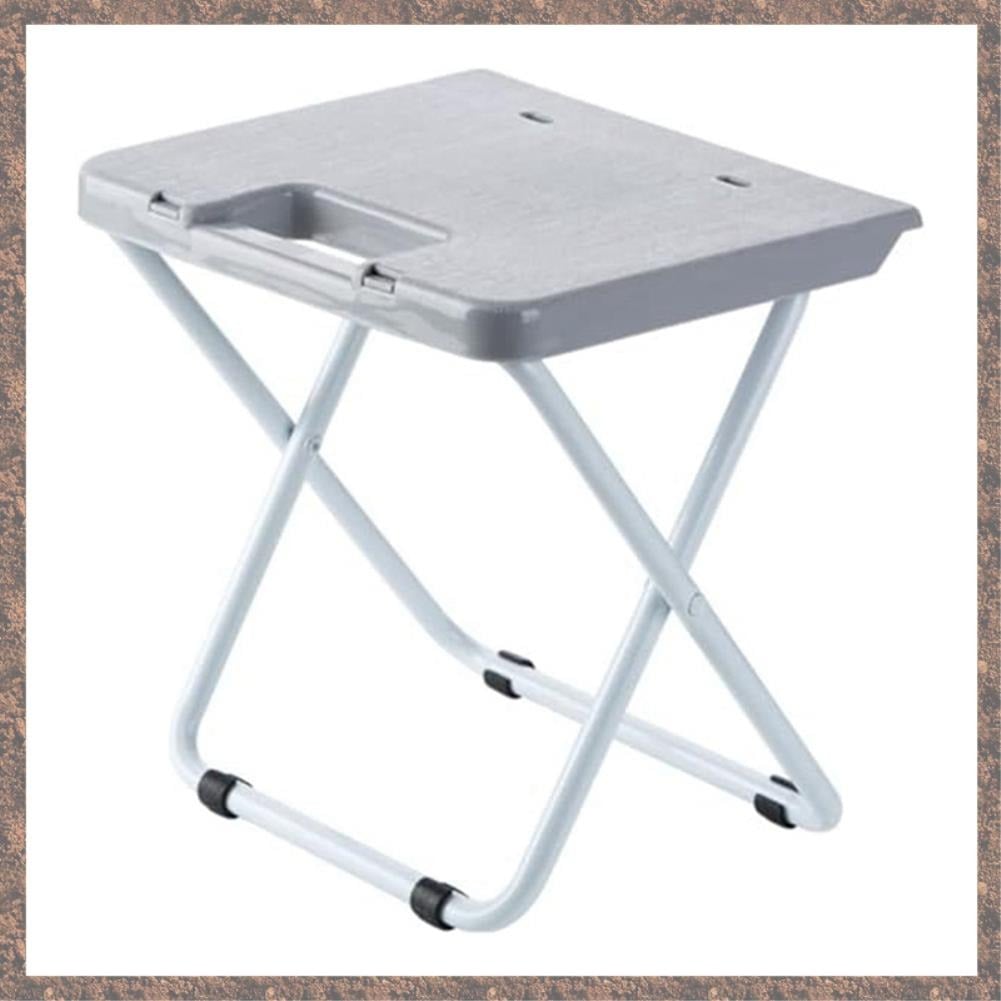 Picture of New Portable Folding Stool Folding Stool Compact Chair Steel Frame Legs, Outdoor Travel, Beach, Fishing, BBQ, Etc-Multicolor