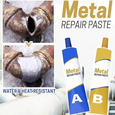 Picture of Metal Repair Paste Metal Cold Welding Industrial Glue DIY Home Repair Heat Resistance Permanent Quick-drying Soldering Glue-Multicolor