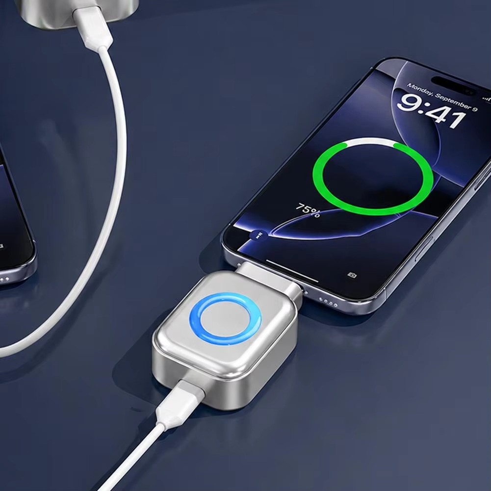 Picture of USB-C Fully Charged Separator Smart Auto Power-Off Charging Adapter Prevent Overcharging For Laptops Phones Chargers-Multicolor 