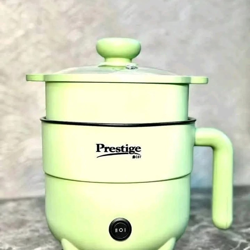 Picture of Prestige Rice Coocker Mini Rice Cooker Automatic Warm Function with steamer Mini Electric Ricecooker 2 Liter-Multicolor 