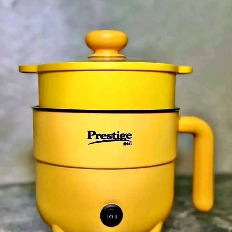 Picture of Prestige Rice Coocker Mini Rice Cooker Automatic Warm Function with steamer Mini Electric Ricecooker 2 Liter-Multicolor 