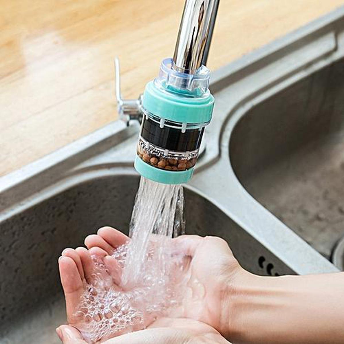 Picture of Water Tap Filter Purifier Diy Tools For Kitchendom - Multicolor