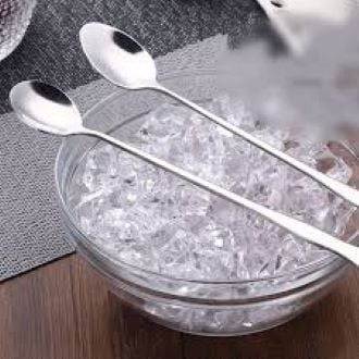 Picture of Stainless Steel Spoon Long Handle Good Quality Single Piece - Silver