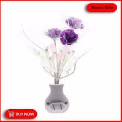 Picture of Good Quality Romantic Colorful LED Mushroom Night Light - Multicolor