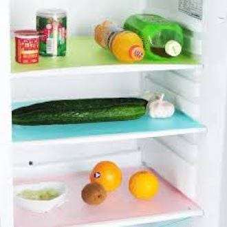 Picture of 4Pcs Fridge Mat -Color Randomly Selected - Multicolor