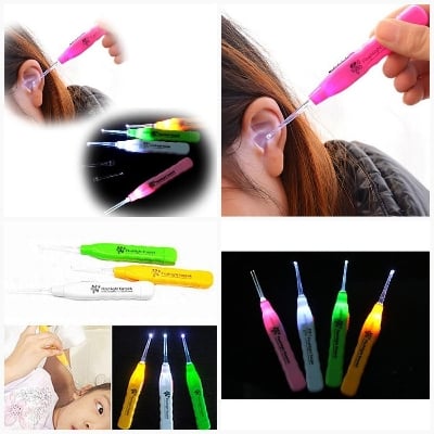 Picture of LED light Ear Cleaner Earpick Remove Ear Wax - Multicolor