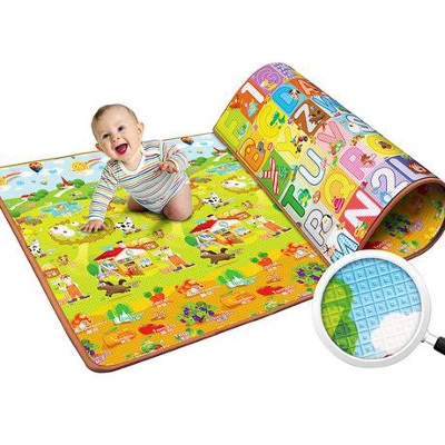 Picture of LooMantha PVC Baby Large Play Mat - Multicolor - Multicolor