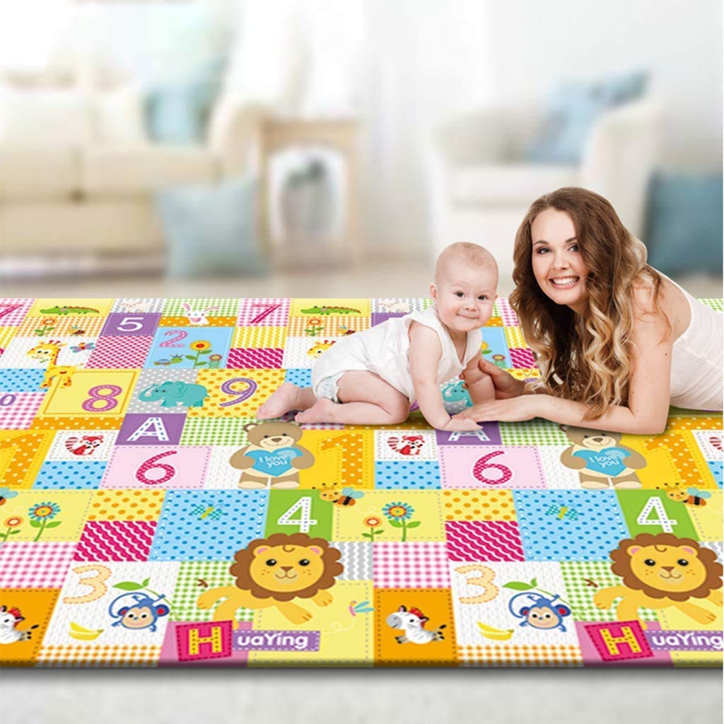 Picture of LooMantha PVC Baby Large Play Mat - Multicolor - Multicolor
