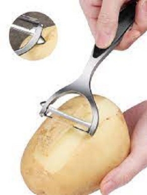 Picture of Premium Fruits and Vegetable Peeler - Black