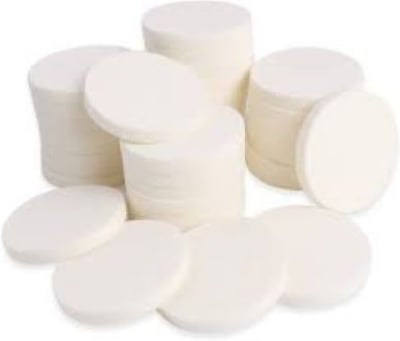 Picture of Round puff -1pc - Beige