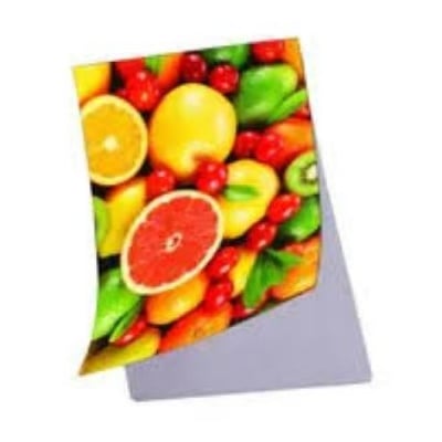 Picture of 3D Fruit Design Dinning Table Mat  Plastic Mat Set Of 6 - Multicolor
