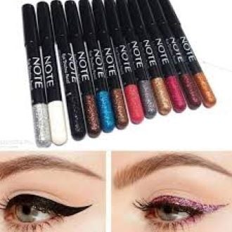 Picture of Glitter Eye Pencils Moti Pack of 12
