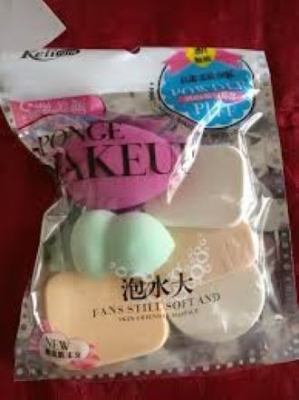 Picture of HROR Makeup Puff 6pc set - Multicolor