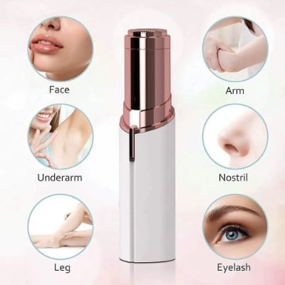 Picture of Flawless Facial Hair Removal Appliances machine For Women / Girls Smooth Skin Painless Hair Eraser - Beige