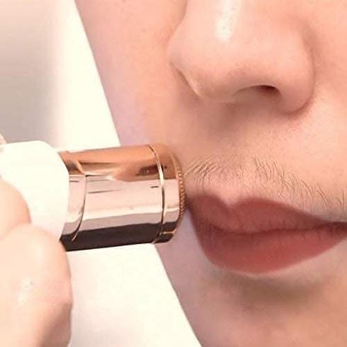 Picture of Flawless Facial Hair Removal Appliances machine For Women / Girls Smooth Skin Painless Hair Eraser - Beige
