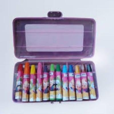 Picture of Oil Pastels Color Box- 12Pcs - Multicolor