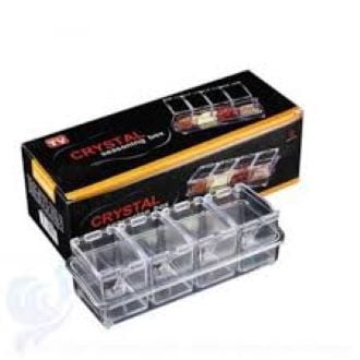 Picture of Spice rack crystal seasoning box-4 pc set - Multicolor