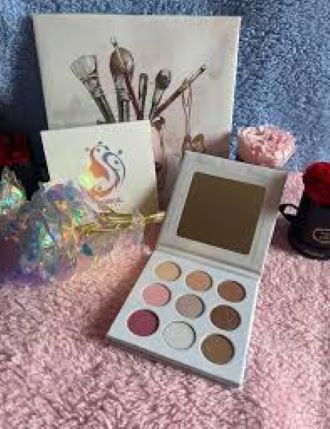 Picture of Chanlanya 9 Colors eyeshadow pallete Matte Eye shadow make up palette