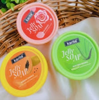 Picture of Karite Jelly face Cleanser Soap-1pc - Multicolor