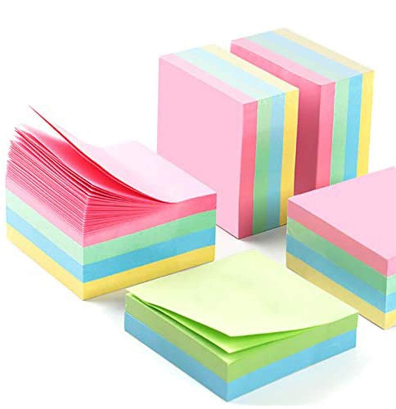 Picture of E3 Sheet 100 Sticky Note - Multicolor(3in*3in) - Multicolor