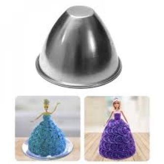Picture of Doll Cake Mold - Cake Decoration Tools - Silver