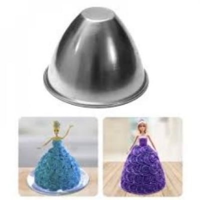 Picture of Doll Cake Mold - Cake Decoration Tools - Silver