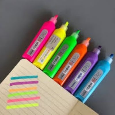 Picture of Live Colour Highlighter markar pen - Multicolor