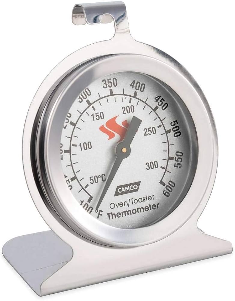 Picture of Kitchen Oven Thermometer - Silver