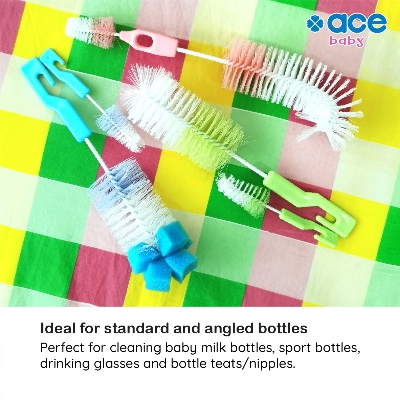 Picture of Feeder Washing Brushes | 2 pcs Feeder Cleaning Brushes | Baby Bottle Cleaning Brushes