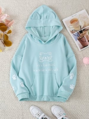 Picture of Premium Quality Stylish Cotton Hoodie For Women