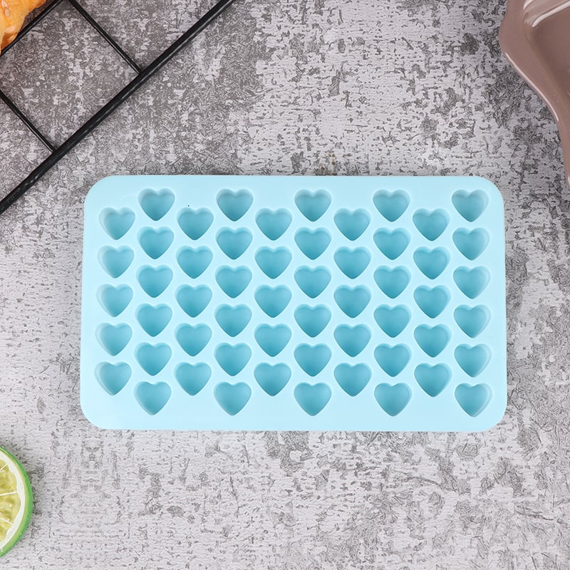 Picture of 55 Mini Heart Silicone Chocolate Mold-1pcs - Multicolor