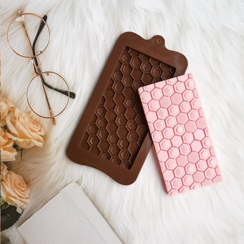 Picture of Mirror Silicone Chocolate Bar Mould - Multicolor