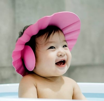 Picture of Adjustable Baby Shower Cap - Multicolor