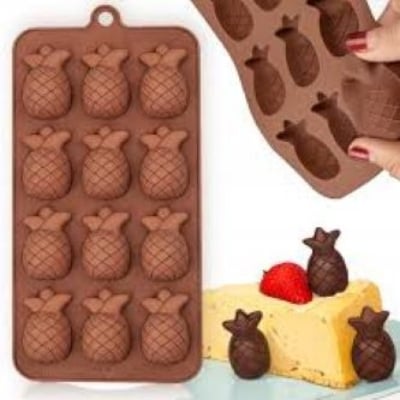 Picture of Pineapple Silicone Chocolate Mould - Multicolor