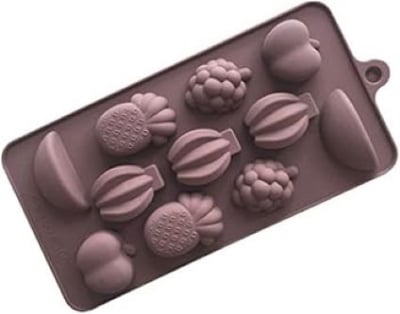 Picture of Fruit Shape 3D Silicone Mould Candy Cake Mold - Multicolor