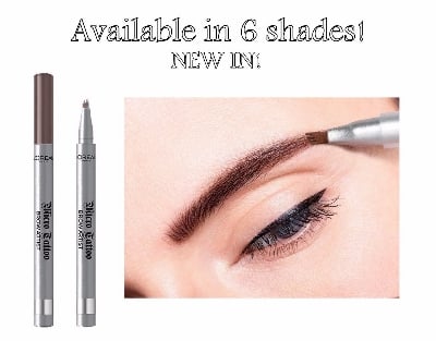 Picture of Microblading eyebrow tattoo pen Natural Long Lasting Waterproof Brown Fork tip Eyebrow Pencil
