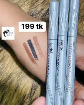 Picture of Microblading eyebrow tattoo pen Natural Long Lasting Waterproof Brown Fork tip Eyebrow Pencil