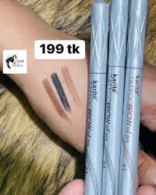 Picture of Microblading eyebrow tattoo pen Natural Long Lasting Waterproof Brown Fork tip Eyebrow Pencil
