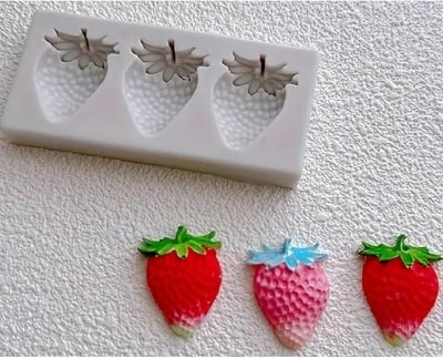 Picture of Motorcycle / Strawberry Fondant Molds