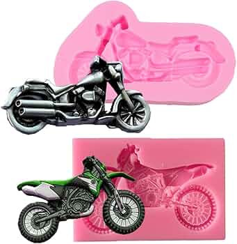Picture of Motorcycle / Strawberry Fondant Molds