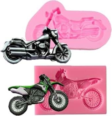 Picture of Motorcycle / Strawberry Fondant Molds
