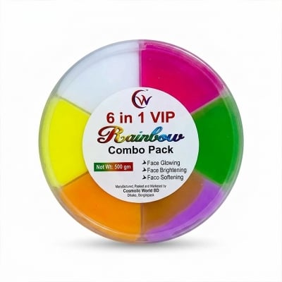 Picture of 6 in 1 VIP Rainbow Combo Pack 50 gm.