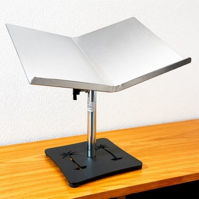 Picture of Rehal | Book Stand Stainless Steel Rehal | Foldable Steel Rehal (17 Inch)