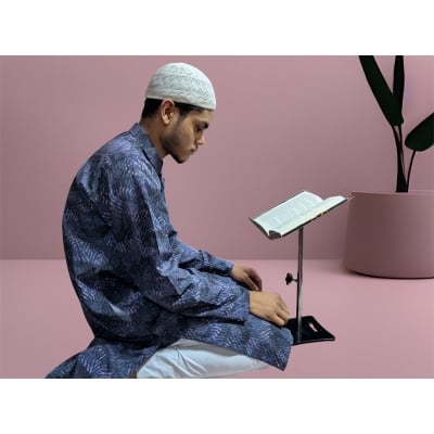 Picture of Rehal | Book Stand Stainless Steel Rehal | Foldable Steel Rehal (17 Inch)