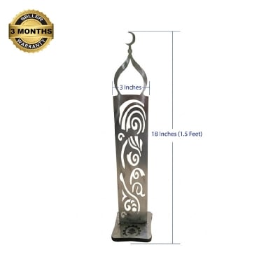 Picture of Sutrah | Prayer stand | Namaz stand | Stainless Steel Namaz Stand | partition for salah | Prayer Salah Divider ()