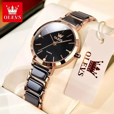 Picture of Olevs 5877 Ladies Quartz  Ceramic  Watch
