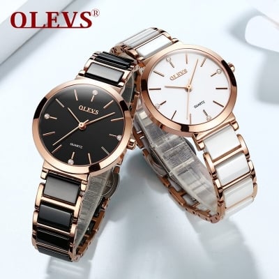 Picture of Olevs 5877 Ladies Quartz  Ceramic  Watch