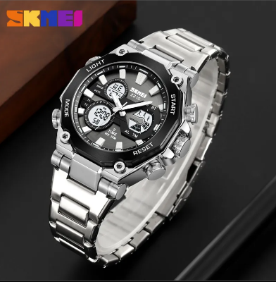 Picture of SKMEI 2210 Gold Wrist Watches for Men Digital Original Watch Digital Minimalist