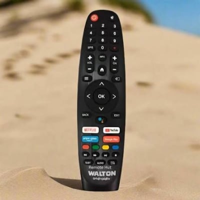 Picture of Voice Remote Control for Walton Smart led TV Black 