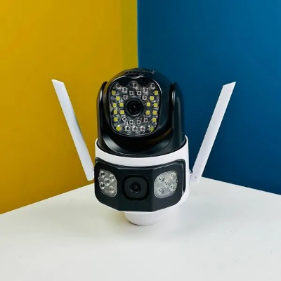 Picture of Q33 Outdoor Dual Lens Ptz Ip Camera White 
